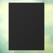 Blackout | Solid Black Dark Blockout Privacy Raamsticker (Vel 3)