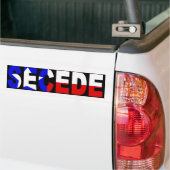 Blackout Texas SECEDE-bumpersticker Bumpersticker (Op Truck)