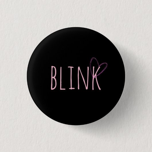 BLACKPINK blink-knop Ronde Button 3,2 Cm (Voorkant)