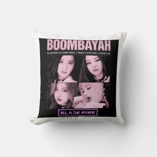 BlackPink BoomBayah Kussen (Voorkant)