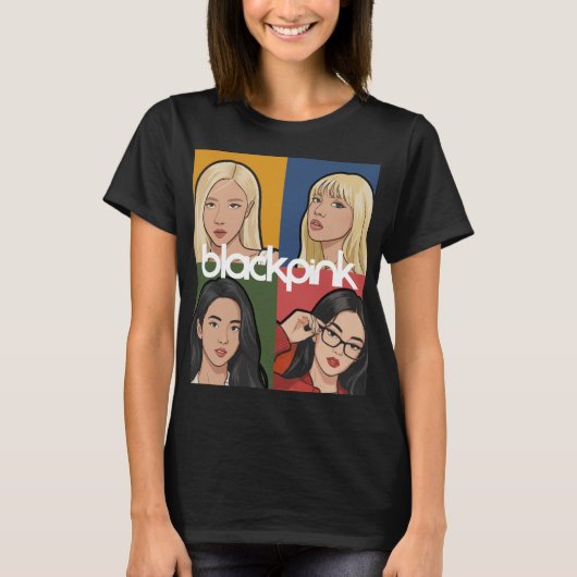 BlackPink: Het beste album T-Shirt (Voorkant)