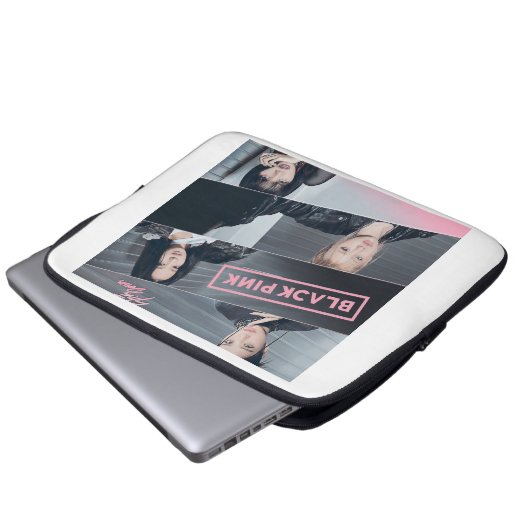 BlackPink Shut Down Laptop Sleeve (Voorkant onderkant)