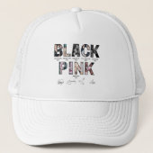 BlackPink Trucker Pet (Voorkant)