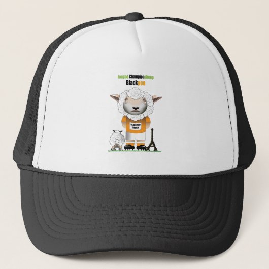 Blackpoo (Blackpool) Funny Football Trucker Hat Trucker Pet (Voorkant)