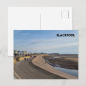 Blackpool Beach Briefkaart (Voorkant / Achterkant)