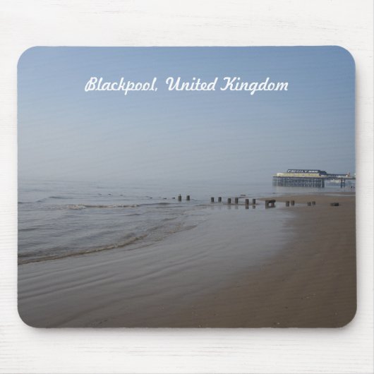 Blackpool Beach Muismat (Voorkant)