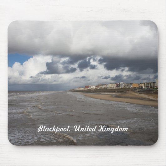 Blackpool Beach Muismat (Voorkant)
