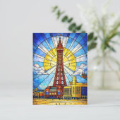 Blackpool Briefkaart (Staand voorkant)