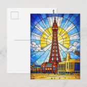 Blackpool Briefkaart (Voorkant / Achterkant)