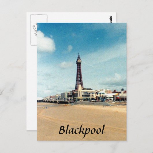 Blackpool Briefkaart (Voorkant / Achterkant)
