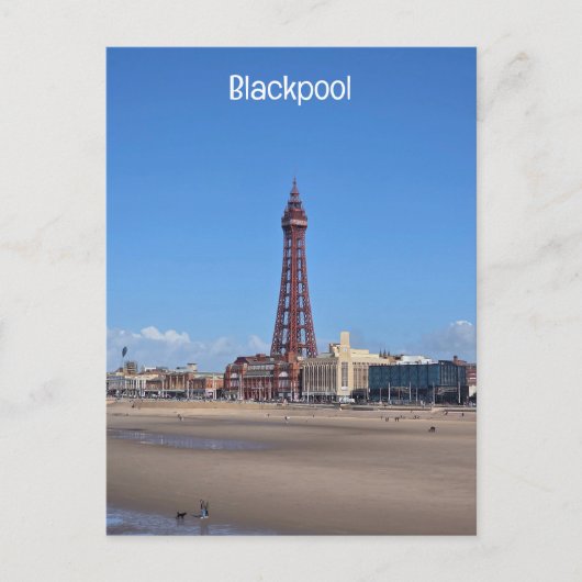 Blackpool Briefkaart (Voorkant)