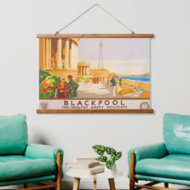 Blackpool British Railways Vintage Travel Poster Hangend Wandkleed