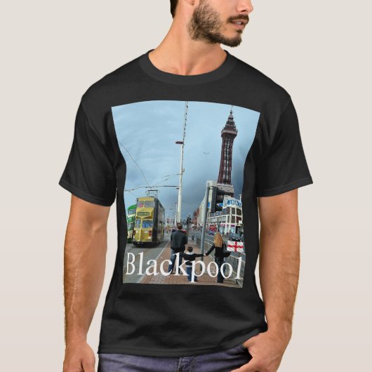 Blackpool, Engeland T-shirt (Voorkant)