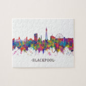 Blackpool England Skyline Legpuzzel (Horizontaal)