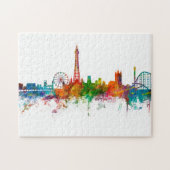 Blackpool England Skyline Legpuzzel (Horizontaal)