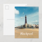 Blackpool Feestdagenkaart (Voorkant / Achterkant)