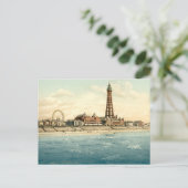 Blackpool II, Lancashire, Engeland Briefkaart (Staand voorkant)