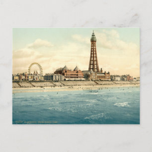 Blackpool II, Lancashire, Engeland Briefkaart