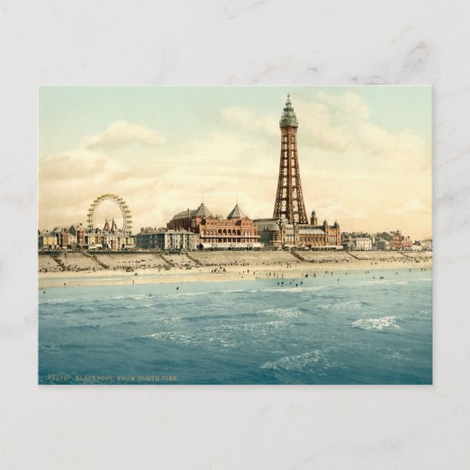 Blackpool II, Lancashire, Engeland Briefkaart (Voorkant)