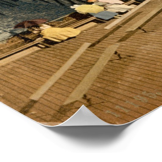 Blackpool III, Lancashire, Engeland Poster (Hoek)