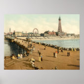 Blackpool III, Lancashire, Engeland Poster (Voorkant)