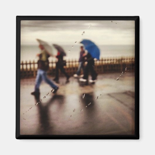 Blackpool in het regennet magneet (Voorkant)
