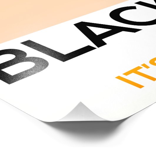 Blackpool "kus me quick" pet trein poster (Hoek)