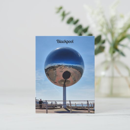 Blackpool Mirrorball Briefkaart (Staand voorkant)