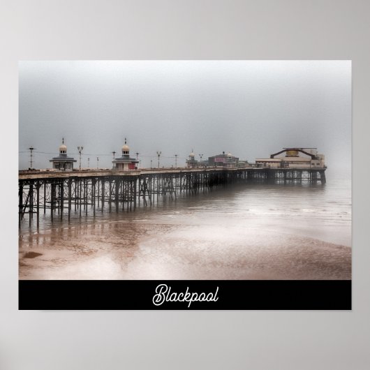 Blackpool North Pier Poster (Voorkant)