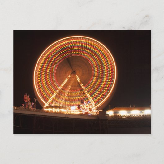 Blackpool Pier Briefkaart (Voorkant)