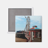Blackpool Pier Magneet (Voorkant / Achterkant)