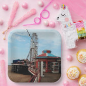 Blackpool Pier Papieren Bordje (Feest)