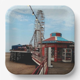 Blackpool Pier Papieren Bordje