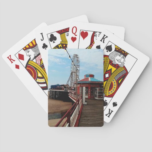 Blackpool Pier Pokerkaarten (Achterkant)