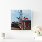 Blackpool Pier Vierkante Klok (Huis)