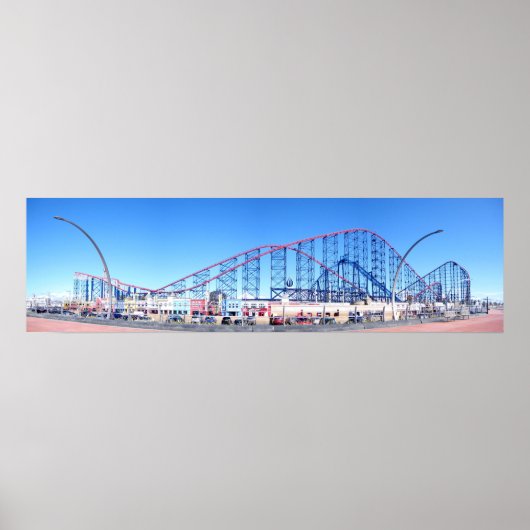 Blackpool Pleasure Beach Poster (Voorkant)