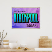 BLACKPOOL-poster Poster (Keuken)