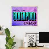 BLACKPOOL-poster Poster (Thuiskantoor)