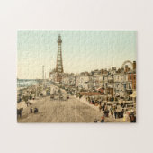 Blackpool Promenade, Lancashire, Engeland Legpuzzel (Horizontaal)