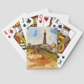 Blackpool Seaside Lancashire Pokerkaarten (Achterkant)