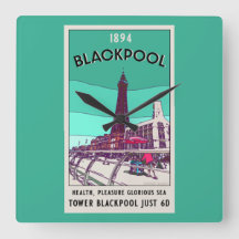  Blackpool Seaside Resort England  Art    