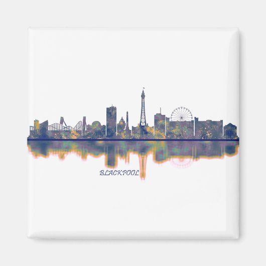 Blackpool Skyline Magneet (Voorkant)