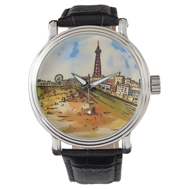 Blackpool Strand Lancashire   Horloge (Voorkant)
