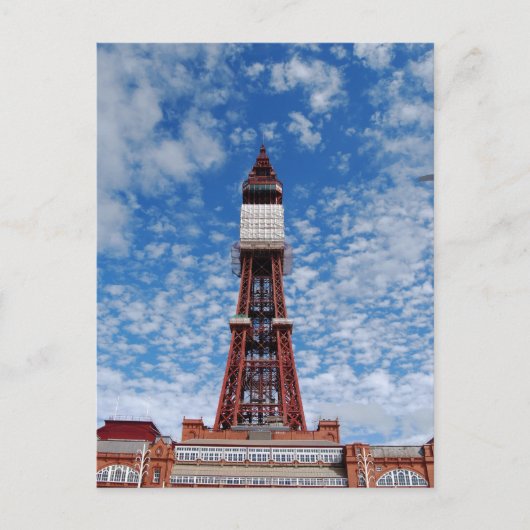 Blackpool Tower Briefkaart (Voorkant)