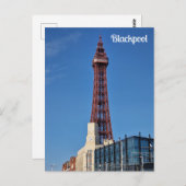 Blackpool Tower Briefkaart (Voorkant / Achterkant)