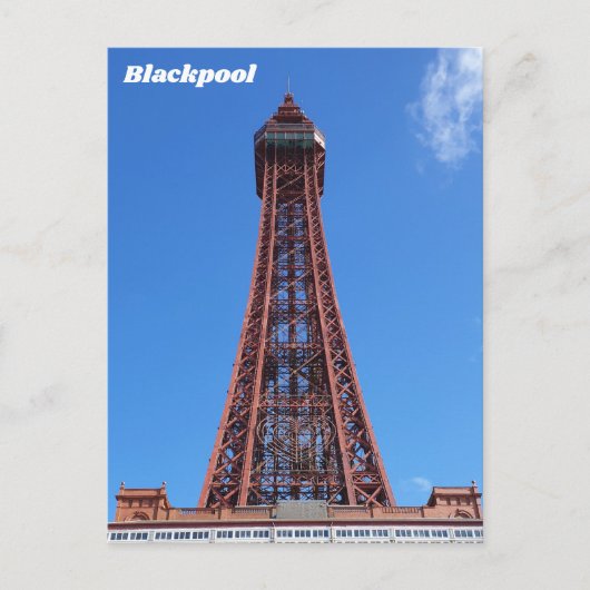 Blackpool Tower Briefkaart (Voorkant)