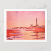 Blackpool Tower . Briefkaart (Voorkant)