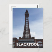 Blackpool Tower Briefkaart (Voorkant / Achterkant)
