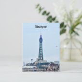 Blackpool Tower Briefkaart (Staand voorkant)