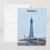 Blackpool Tower Briefkaart (Voorkant / Achterkant)
